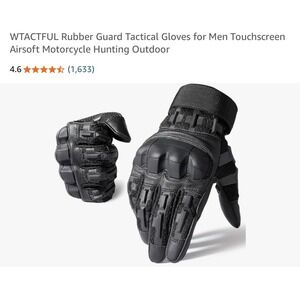 Protective Gloves Anti-slip,impact Men's Resistant,riding,gripping, Sz Sm